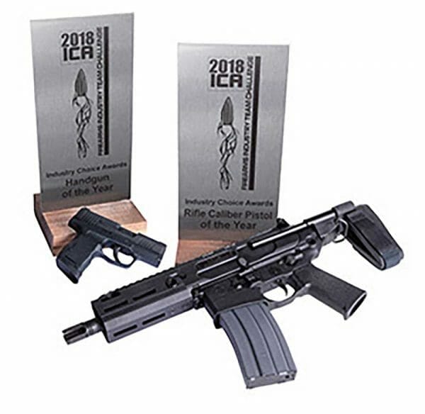 SIG SAUER Takes Home “Handgun of the Year” and “Rifle Caliber Pistol of the Year” at 2018 Industry Choice Awards