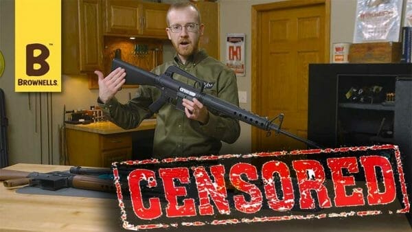 Youtube Censorship Nazi's Terminate Brownells' Video Account