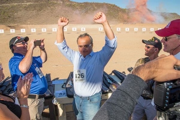 Joining in the celebration of the 1000 Man Shoot that made history on November 14, 2016, in Phoenix, Ariz.