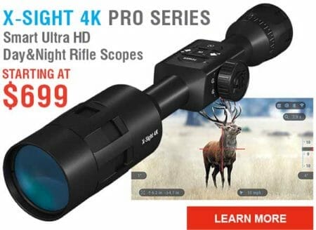 ATN X-SIGHT 4K PRO 3-14X Night Vision