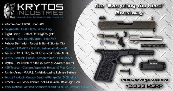 Krytos Industries Announces Massive Social Media Giveaway