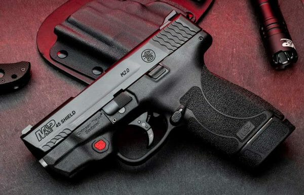 S&W M&P Shield M2.0 Integrated Crimson Trace Laser in .45 Auto