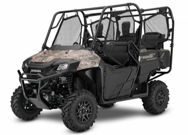 2019 Honda Pioneer 700 4 Deluxe Phantom Camo