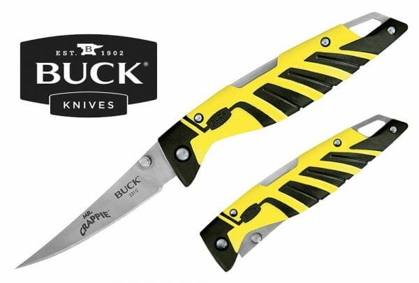 Buck Knives Mr. Crappie Folding Slab Shaver Fishing Knife