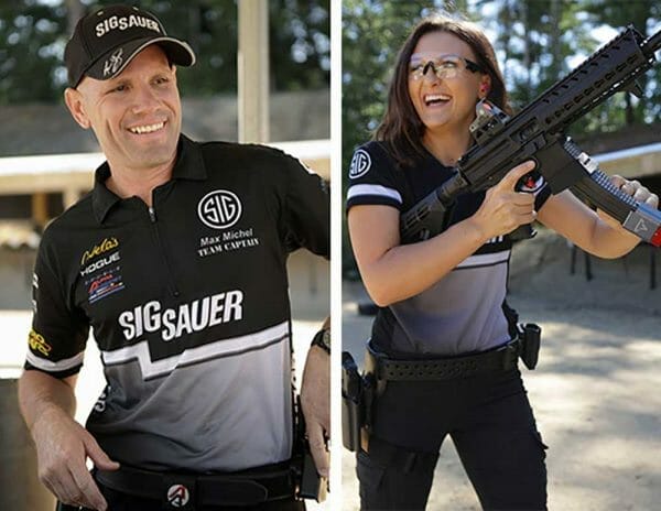 Team SIG Members Max Michel and Lena Miculek Host Clinics for Student Athletes at Scholastic Action Shooting Program Nationals