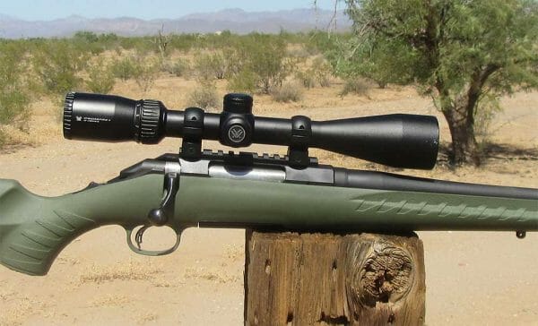 Ruger American Ranch Rifle in 7.62x39 with Trijicon Accupower Scope 3-9X40mm 