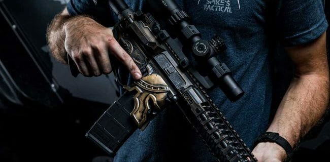 Spike’s Tactical 3D AR-15 Spartan Helmet Lower Receiver on Sale Today!