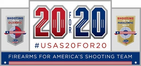 20 for 20: USA Shooting Partners with Gunbroker.com & Nation’s Gun Manufacturers to Support America’s Shooting Team