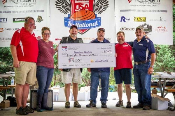 Benelli Invitational Raises $85,000 for Freedom Hunters