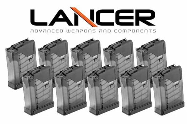 Lancer Systems L5AWM Translucent Smoke 10-Round Magazines