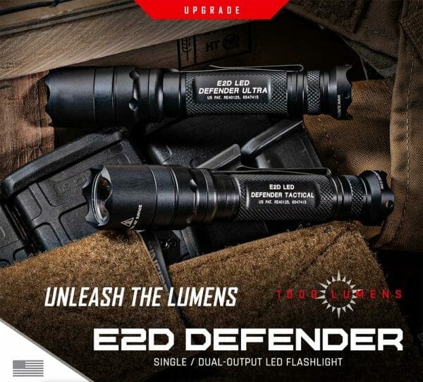 SureFire Introduces New E2D Defender - Unleash the Lumens