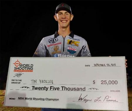 Team Stoeger Shooter Tim Yackley Wins NRA World Shooting Championship