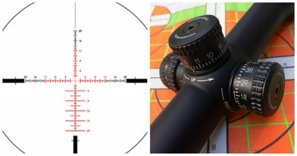 This Vortex Strike Eagle 4-24x50 scope features MOA adjustments on the turrets and an EBR-4 reticle also graduated in minutes of angle. Oh, and one of you is going to own it along with the Palmetto State Armory 6.5mm Creedmoor rifle on which it's about to be mounted.