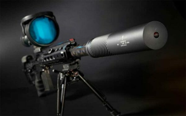 Silent Legion .338 Lapua Suppressor for Snipers and Distance Shooting