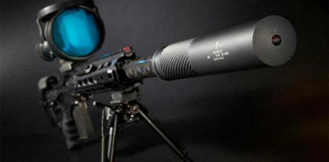 Silent Legion .338 Lapua Suppressor for Snipers and Distance Shooting