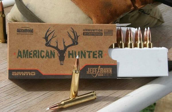 AccuBond American Hunter 300 Win Mag big game ammo.