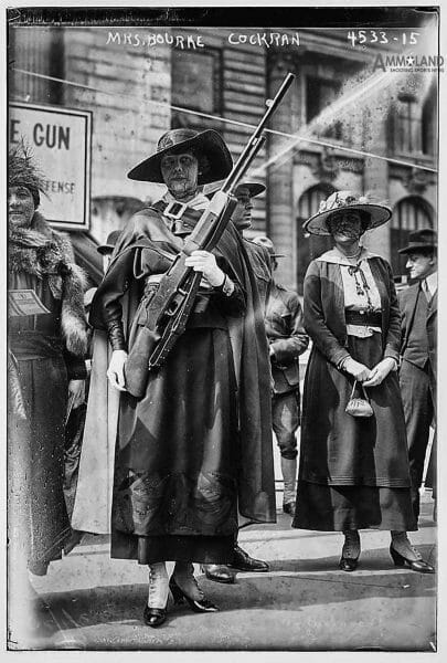 Anne Louisa Ide Cockran The New-York Tribune, March 31, 1918 M1918 Browning Automatic Rifle LC-B2- 4533-15 [P&P]