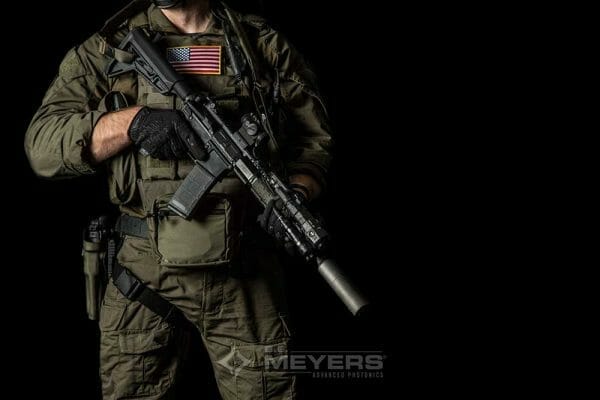 B.E. Meyers & Co. MAWL-DA Modular Advanced Weapon Laser - Direct Action Rail Mounted