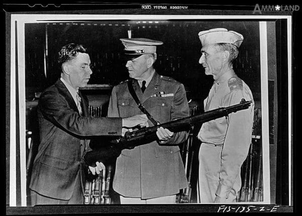 John C. Garand, inventor of the Garand rifle : LC-USW33-000135-ZE