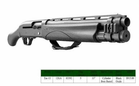 Remington V3 Tac-13 Personal Defense Weapon