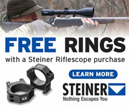 Buy a Steiner Rifle Scope, Get Free Mounting Rings