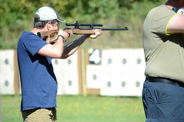 Petrotto is double-Distinguished in pistol and rifle.