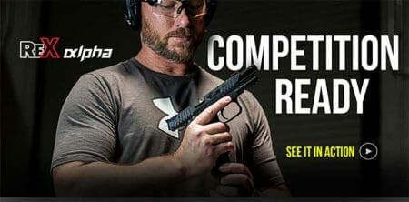 AREX Rex Alpha 9mm a Competition Ready Pistol