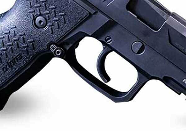 AREX Rex Alpha Pistol Redesigned Trigger