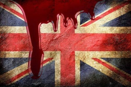 Bloody United Kingdom Flag UK