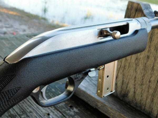 The Marlin has the refinement of the famous Model 60. A crisp action, a bolt release, and a natural cross-bolt safety.