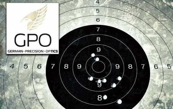 German Precision Optics Target Banner