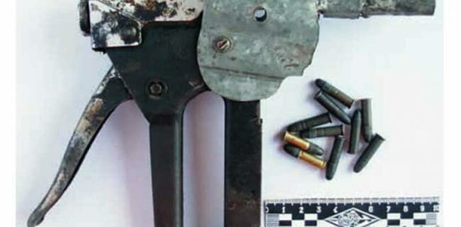 Homemade 22 Caliber Staple Gun