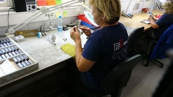 Arex handguns undergo multiple Quality Control checks during the manufacturing process.