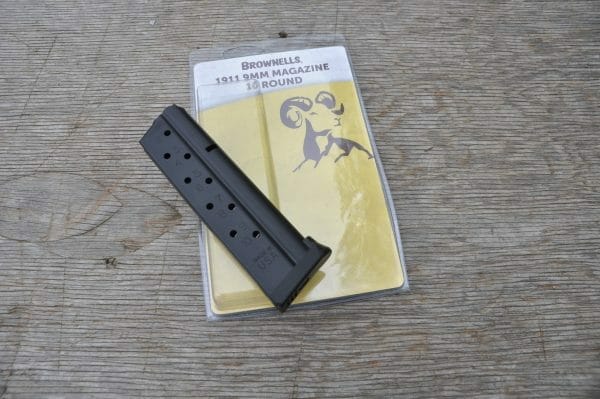 Brownells 1911 9mm 10 round gun Magazine