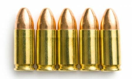 9mm Pistol Bullet Ammo Ammunition Rounds