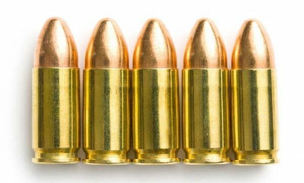 9mm Pistol Bullet Ammo Ammunition Rounds