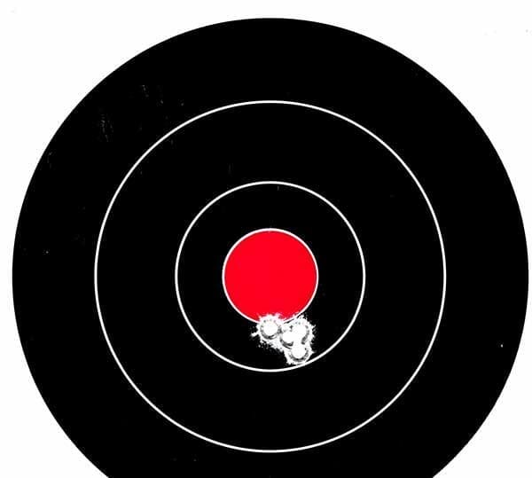 Henry 357 Accurate 1680 Load with 158gr XTP at 75 yards