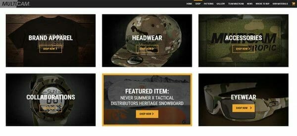 MultiCam Camo Launches New Webstore