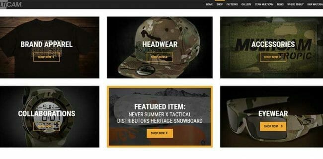 MultiCam Camo Launches New Webstore