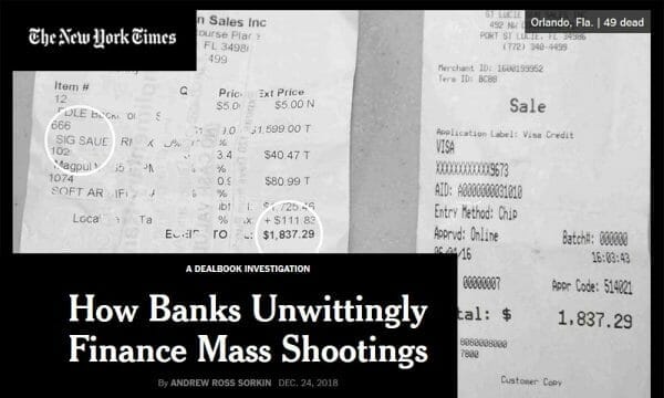 New York Times Gun Owner Discrimination Harassment