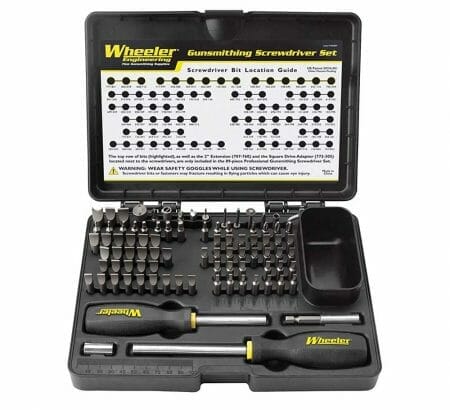 Wheeler Engineering Screwdriver Full Bit Set For Gunsmiths