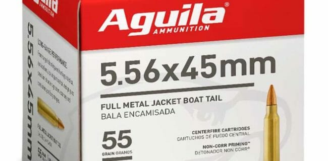 Aguila Ammunition Brings Bulk 5.56 Rifle Ammo to the Market