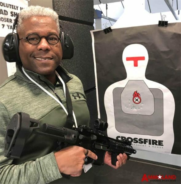 Allen West at the Range