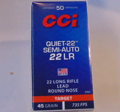 CCI Quiet-22 Sem-Auto .22 LR Ammunition at the Shot Show