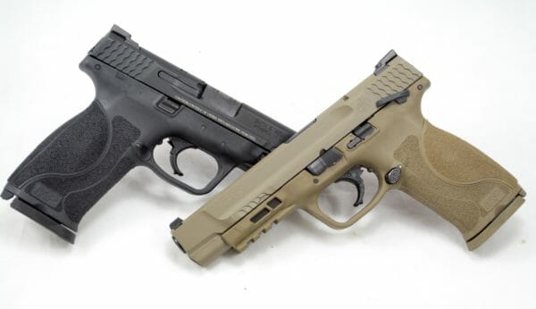 You can order new Smith & Wesson M&P 2.0 pistols with or without a manual safety.