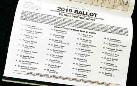 NRA 2019 Board of Directors Ballot