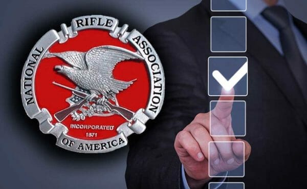 National Rifle Association Logo Voting Board