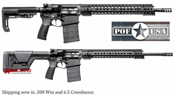 POF-USA Revolution DI Rifles in .308 & 6.5 Creedmoor