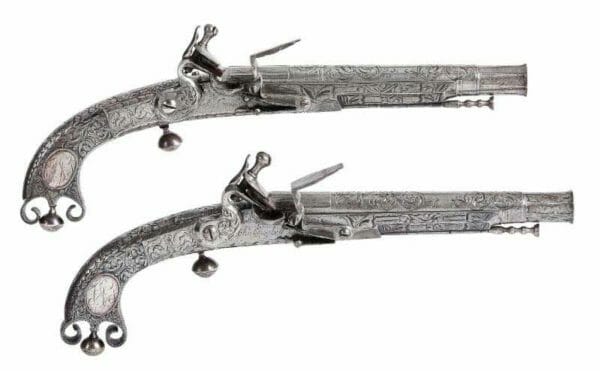 Pistol pair $29,280 at the 11/17/18 Auction