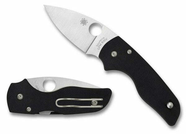 Spyderco SC230GP-BRK Lil' Native Plain G10 Knife